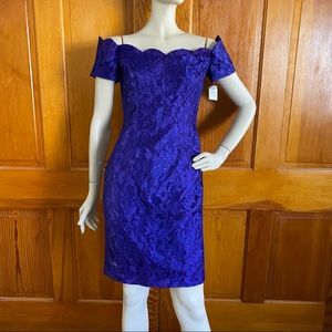 Vintage 90s Cocktail Party Dress S/M Homecoming
